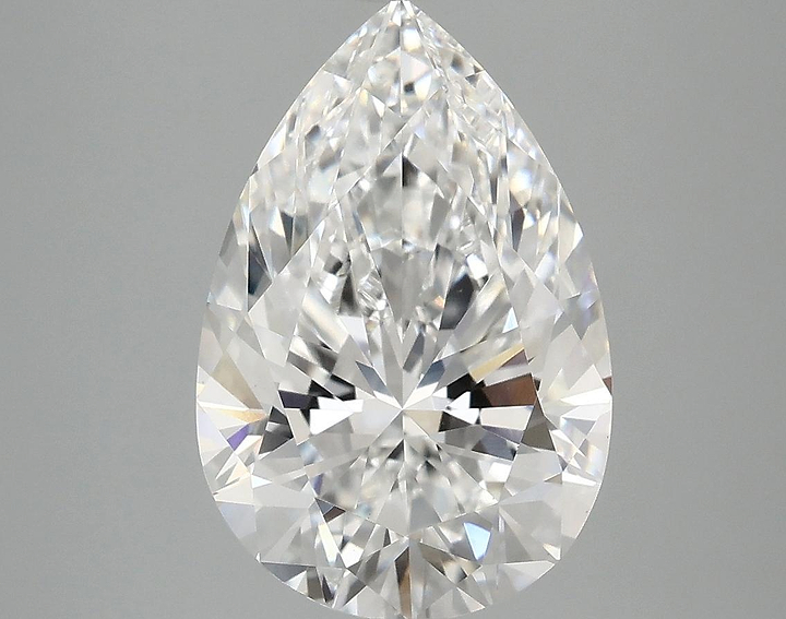 4.02 Carat Pear Shaped Excellent Cut VS1 IGI Certified Lab Grown Diamond