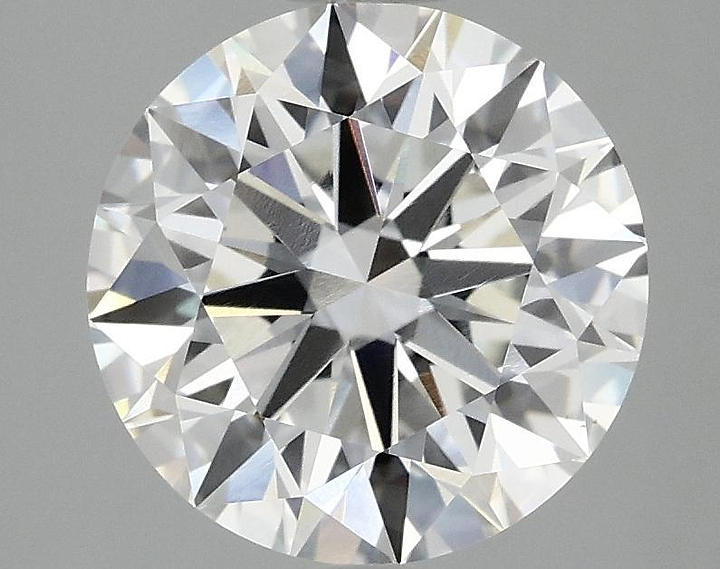 3.08 Carat Round Shaped Excellent Cut VS1 IGI Certified Lab Grown Diamond