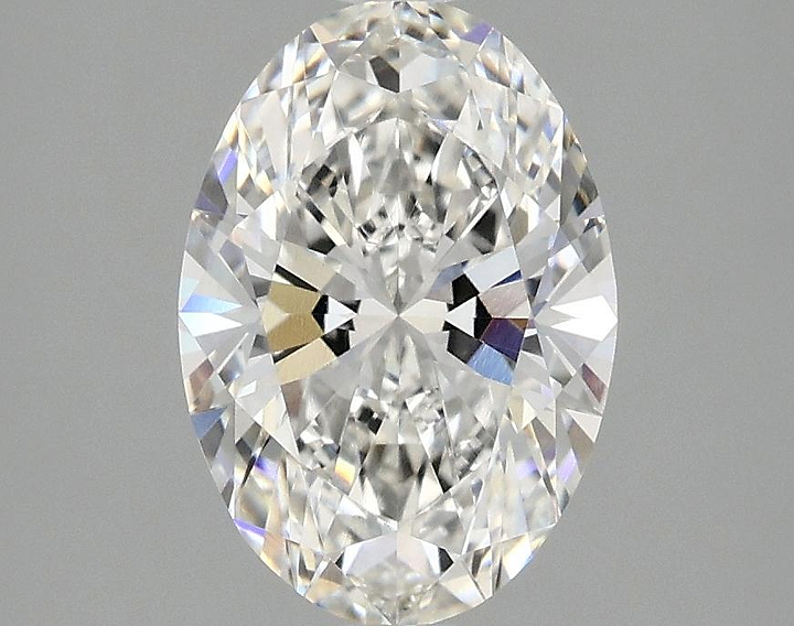 2.02 Carat Oval Shaped Ideal Cut VVS2 IGI Certified Lab Grown Diamond