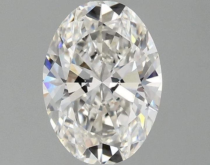 1.45 Carat Oval Shaped Ideal Cut VVS2 IGI Certified Lab Grown Diamond