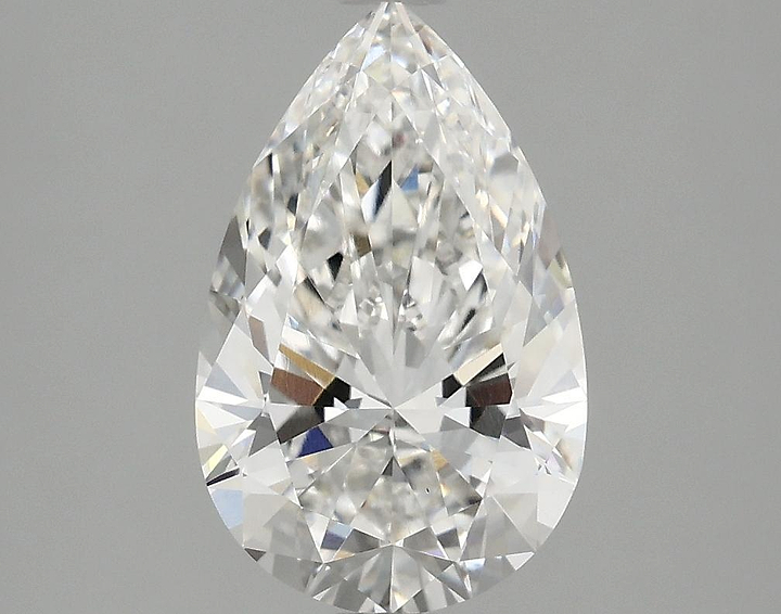 2.04 Carat Pear Shaped Ideal Cut VVS2 IGI Certified Lab Grown Diamond