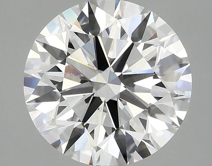 2.58 Carat Round Shaped Ideal Cut VVS2 IGI Certified Lab Grown Diamond