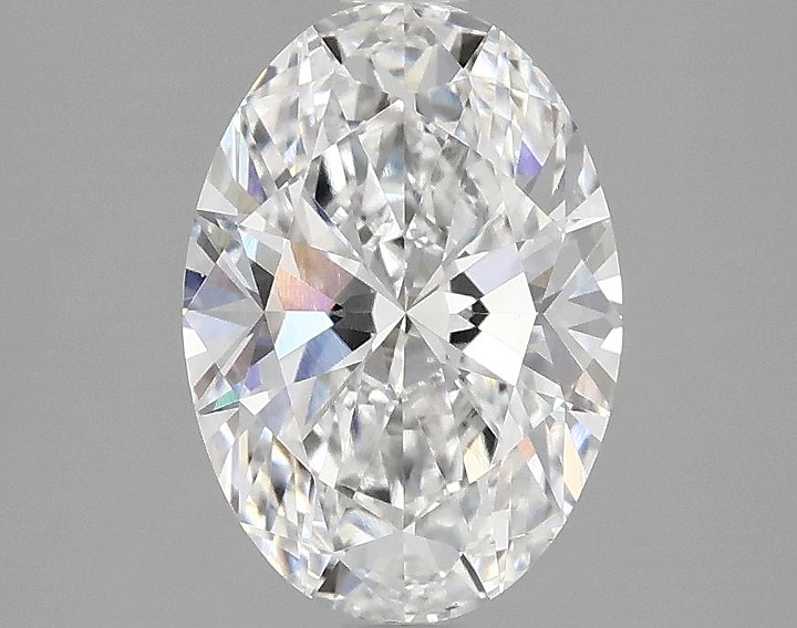 1.88 Carat Oval Shaped Ideal Cut VVS2 IGI Certified Lab Grown Diamond