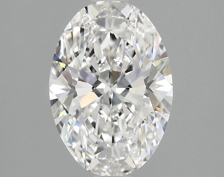 1.53 Carat Oval Shaped Ideal Cut VVS2 IGI Certified Lab Grown Diamond