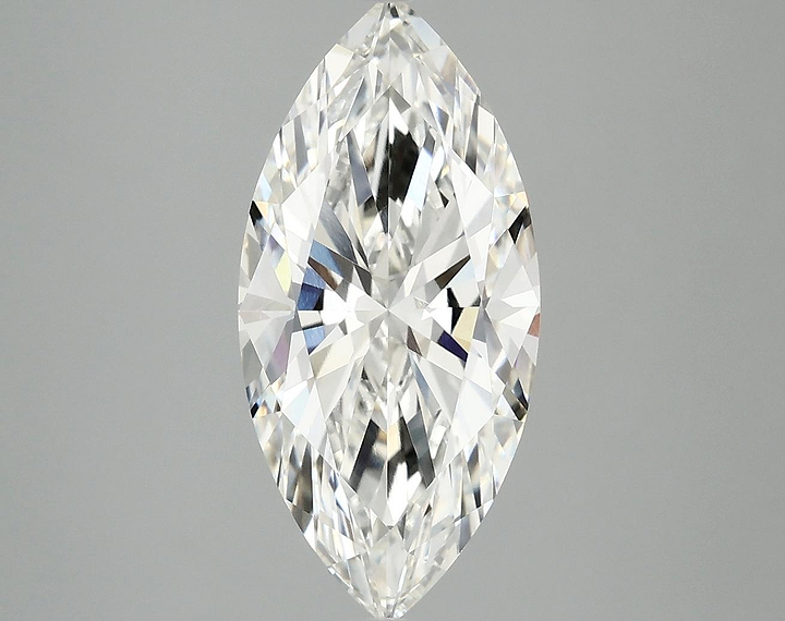 2.97 Carat Marquise Shaped Excellent Cut VVS2 IGI Certified Lab Grown Diamond