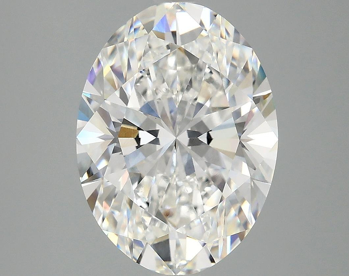 4.09 Carat Oval Shaped Excellent Cut VVS2 IGI Certified Lab Grown Diamond