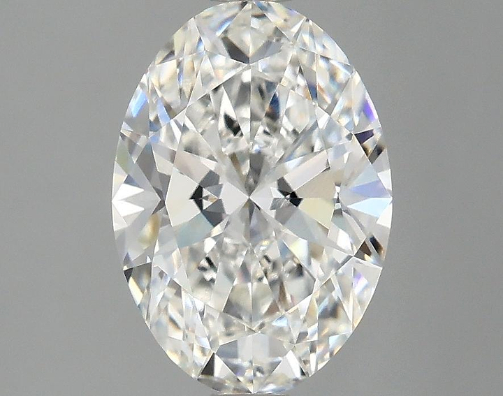2.09 Carat Oval Shaped Ideal Cut VVS2 IGI Certified Lab Grown Diamond