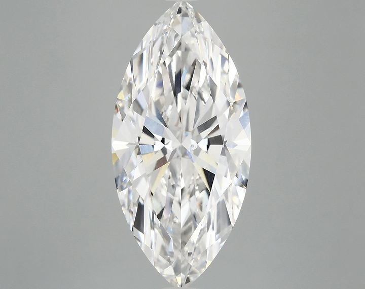 5.03 Carat Marquise Shaped Excellent Cut VS1 GSI Certified Lab Grown Diamond