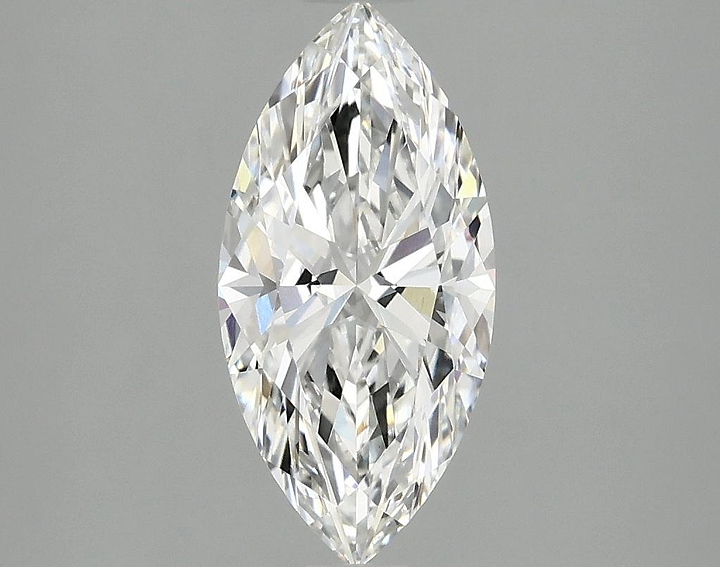 1.56 Carat Marquise Shaped Excellent Cut VVS2 IGI Certified Lab Grown Diamond