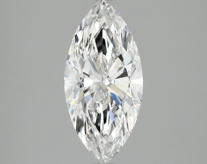 2.0 Carat Marquise Shaped Excellent Cut VVS2 IGI Certified Lab Grown Diamond