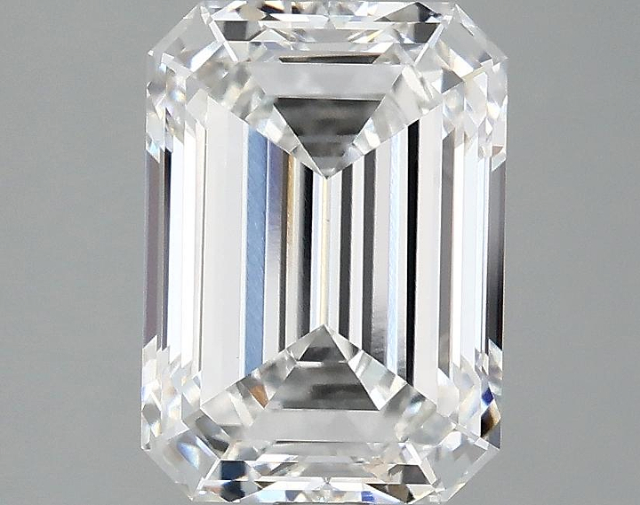 2.9 Carat Emerald Shaped Excellent Cut VVS2 IGI Certified Lab Grown Diamond