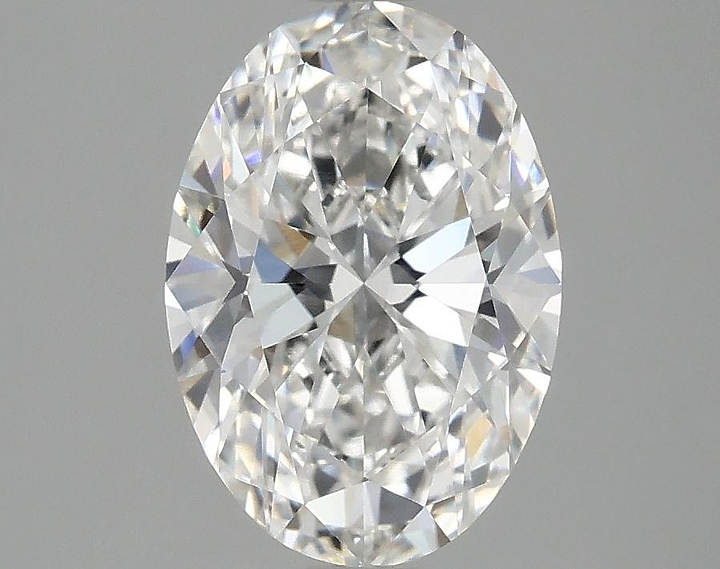 2.09 Carat Oval Shaped Ideal Cut VVS2 IGI Certified Lab Grown Diamond