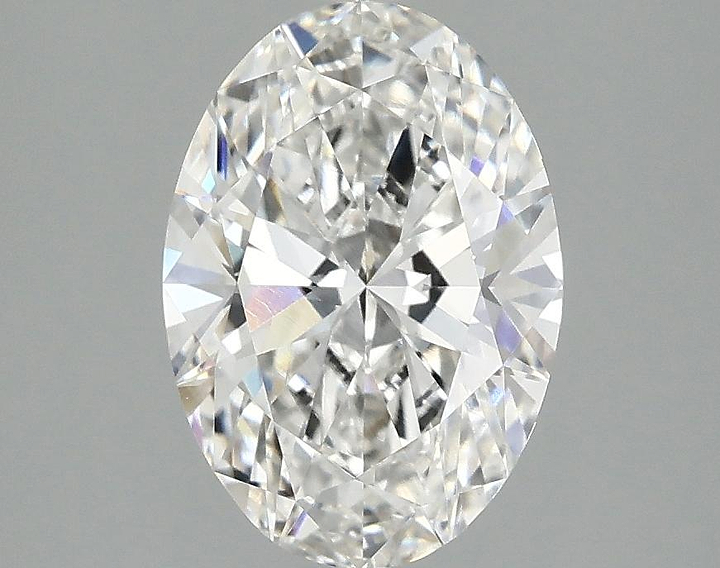 2.06 Carat Oval Shaped Ideal Cut VVS2 IGI Certified Lab Grown Diamond