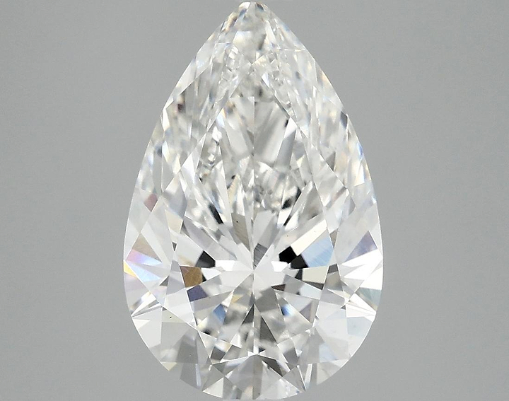 3.08 Carat Pear Shaped Ideal Cut VS1 IGI Certified Lab Grown Diamond