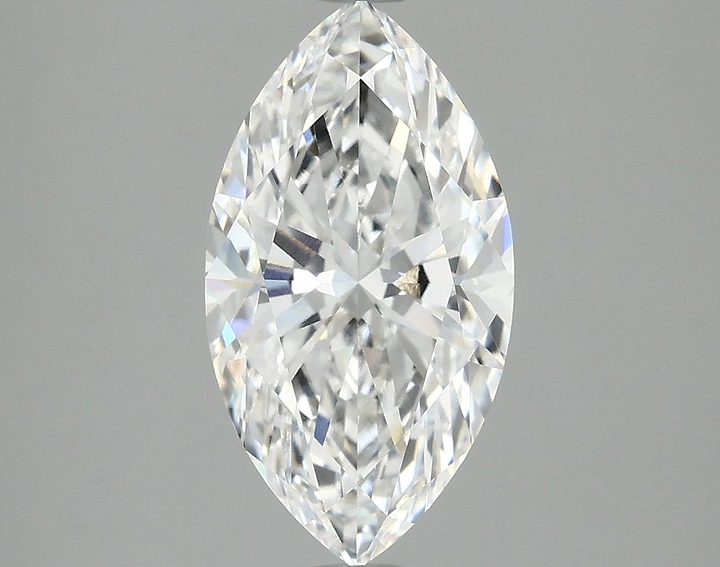 2.51 Carat Marquise Shaped Excellent Cut VVS2 IGI Certified Lab Grown Diamond