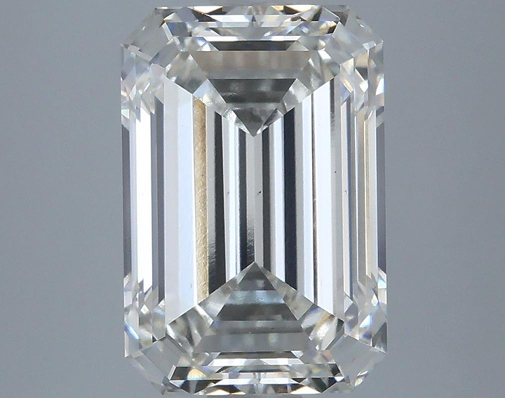 4.78 Carat Emerald Shaped Ideal Cut VS2 IGI Certified Lab Grown Diamond