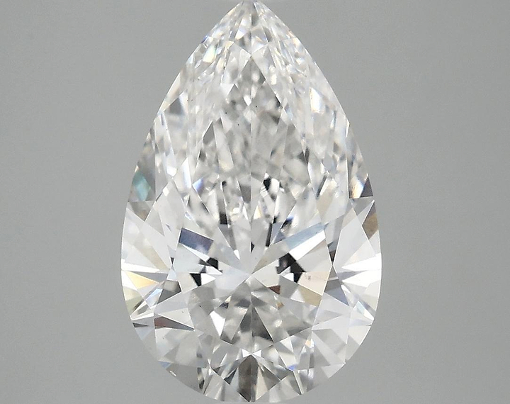 3.06 Carat Pear Shaped Ideal Cut VS2 IGI Certified Lab Grown Diamond