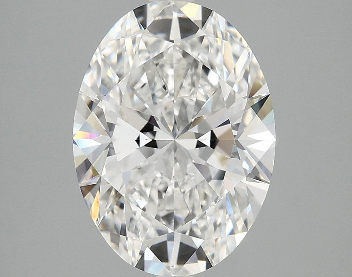 3.09 Carat Oval Shaped Excellent Cut VVS2 IGI Certified Lab Grown Diamond