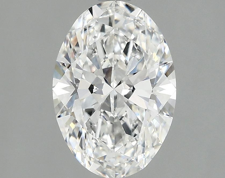 1.65 Carat Oval Shaped Ideal Cut VVS2 IGI Certified Lab Grown Diamond