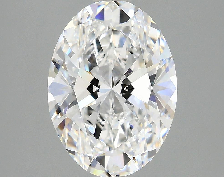 3.08 Carat Oval Shaped Ideal Cut VVS2 IGI Certified Lab Grown Diamond