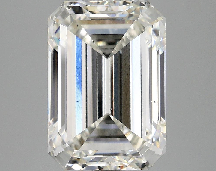 5.01 Carat Emerald Shaped Ideal Cut VS2 IGI Certified Lab Grown Diamond