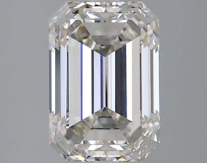3.03 Carat Emerald Shaped Ideal Cut VVS2 IGI Certified Lab Grown Diamond