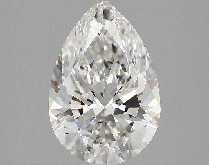 2.06 Carat Pear Shaped Excellent Cut VVS2 IGI Certified Lab Grown Diamond