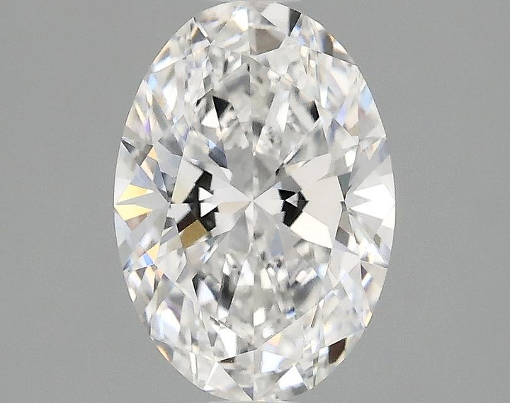 1.5 Carat Oval Shaped Ideal Cut VVS2 IGI Certified Lab Grown Diamond