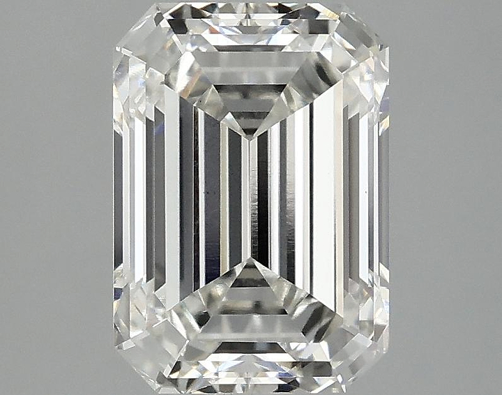 2.51 Carat Emerald Shaped Ideal Cut VS1 IGI Certified Lab Grown Diamond