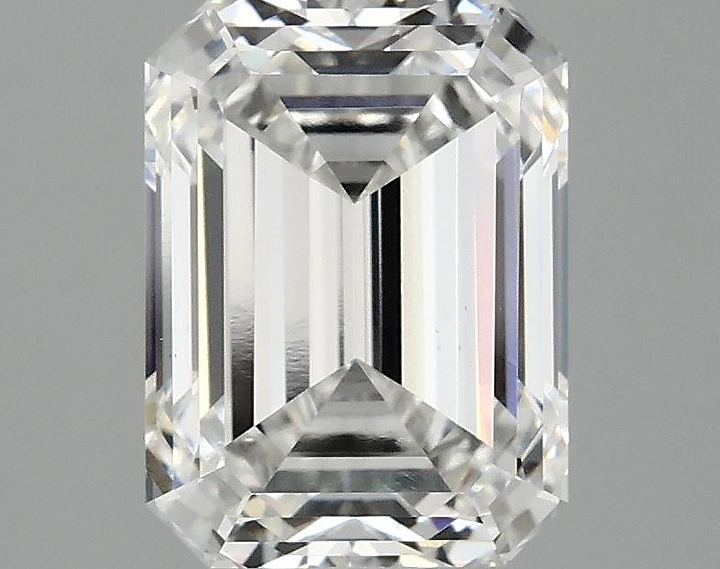 3.06 Carat Emerald Shaped Excellent Cut VS1 IGI Certified Lab Grown Diamond