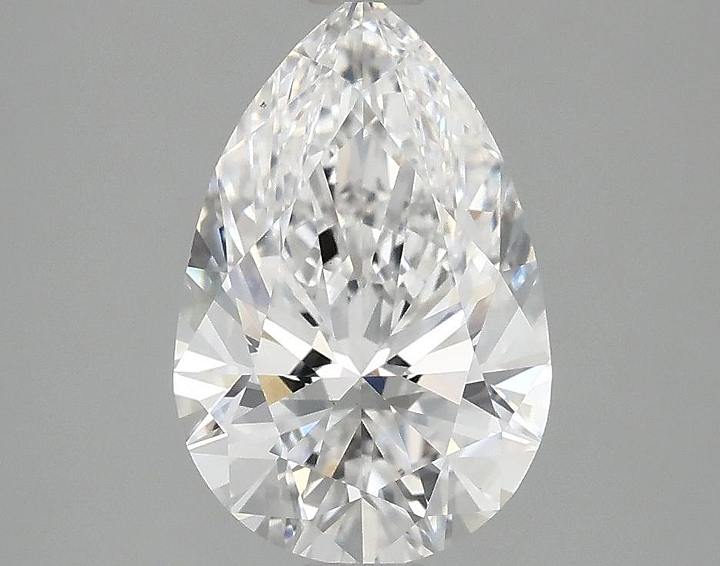 2.1 Carat Pear Shaped Excellent Cut VS1 IGI Certified Lab Grown Diamond