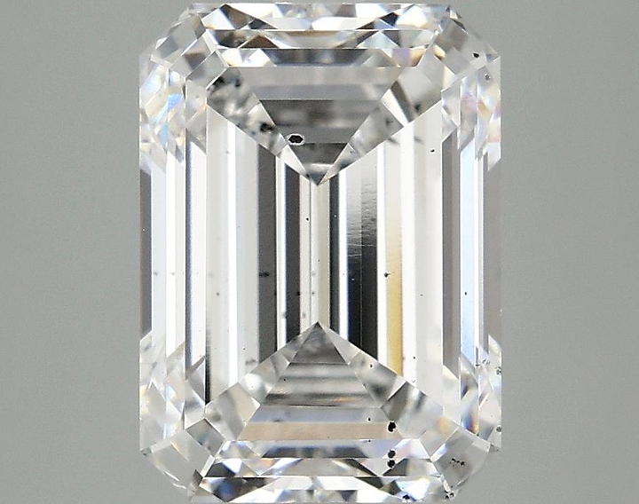 4.16 Carat Emerald Shaped Excellent Cut SI1 IGI Certified Lab Grown Diamond