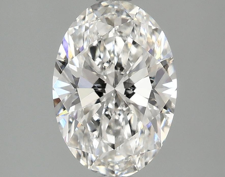 2.01 Carat Oval Shaped Ideal Cut VVS2 IGI Certified Lab Grown Diamond