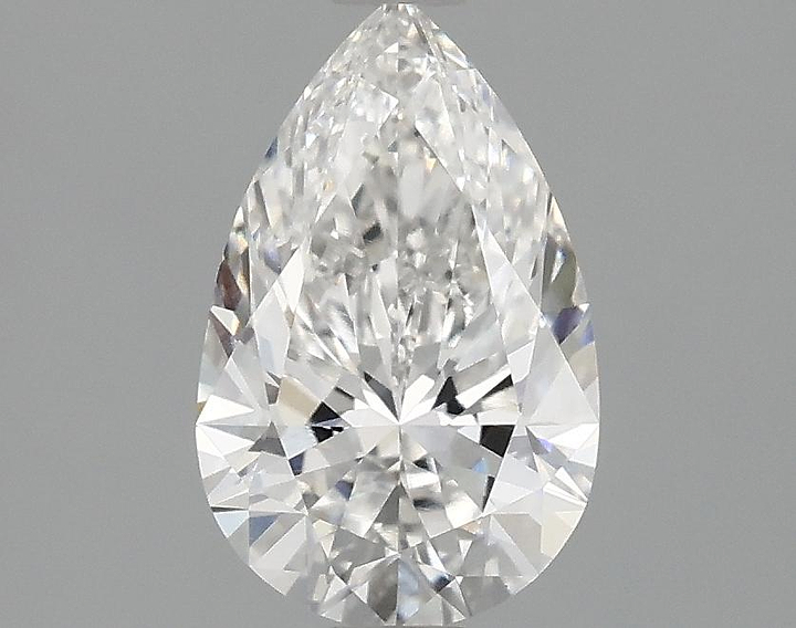 1.24 Carat Pear Shaped Ideal Cut VVS2 IGI Certified Lab Grown Diamond