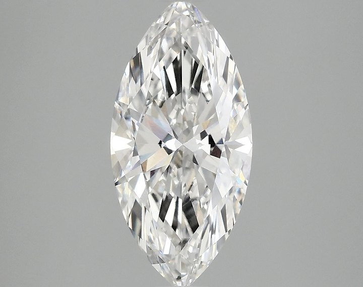 2.02 Carat Marquise Shaped Excellent Cut VVS2 IGI Certified Lab Grown Diamond