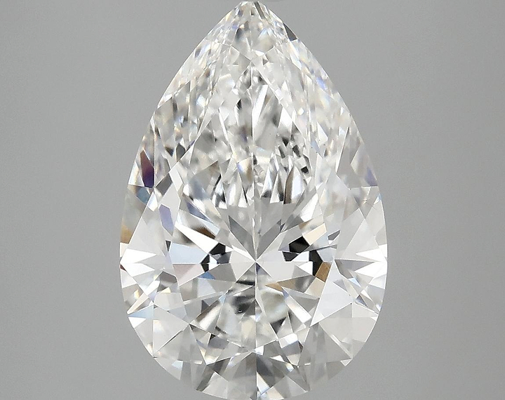 4.07 Carat Pear Shaped Excellent Cut VS1 IGI Certified Lab Grown Diamond