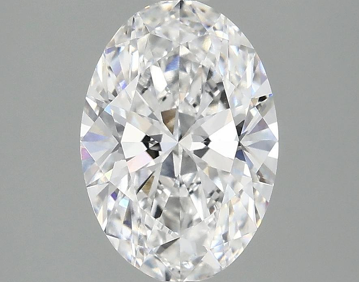 2.1 Carat Oval Shaped Ideal Cut VS1 IGI Certified Lab Grown Diamond