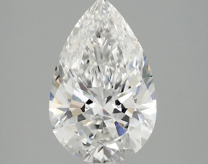 2.09 Carat Pear Shaped Ideal Cut VVS2 IGI Certified Lab Grown Diamond