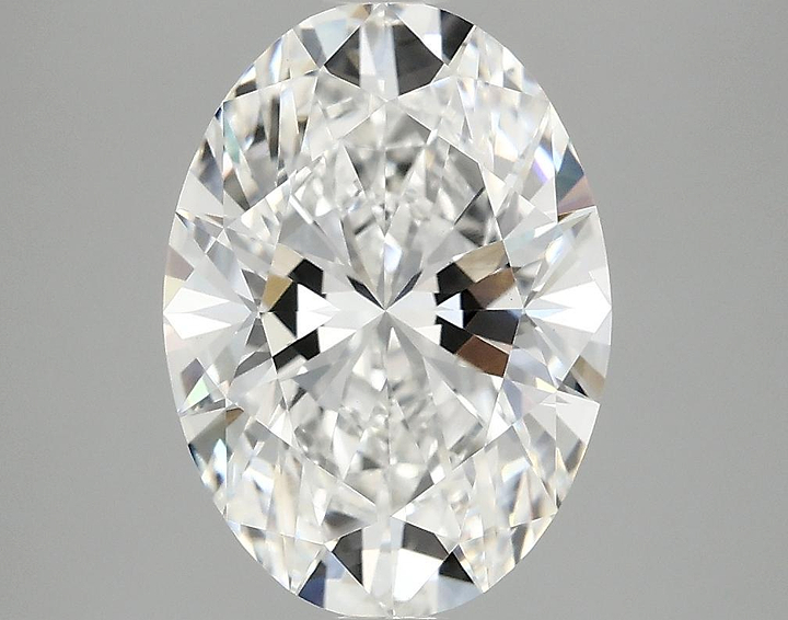 3.09 Carat Oval Shaped Ideal Cut VVS2 IGI Certified Lab Grown Diamond
