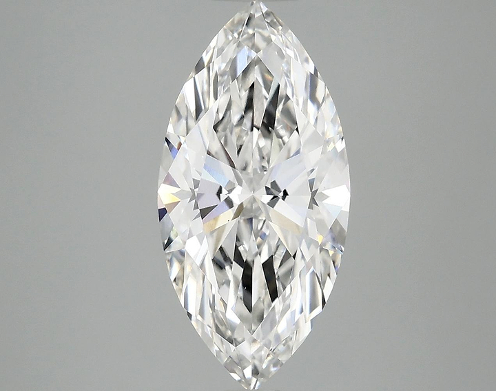 2.97 Carat Marquise Shaped Excellent Cut VS1 IGI Certified Lab Grown Diamond