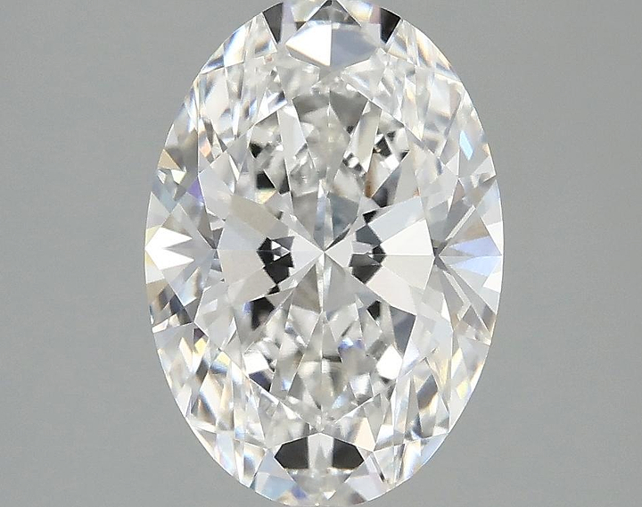 2.1 Carat Oval Shaped Ideal Cut VVS2 IGI Certified Lab Grown Diamond