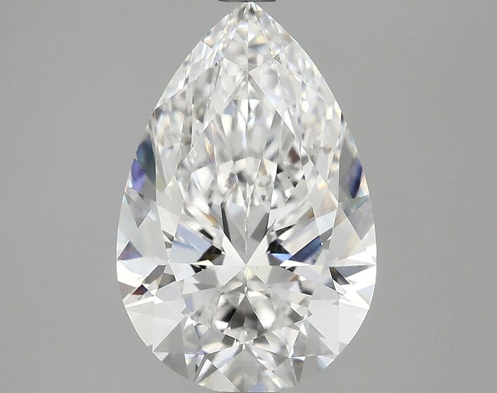 3.1 Carat Pear Shaped Excellent Cut VS1 IGI Certified Lab Grown Diamond