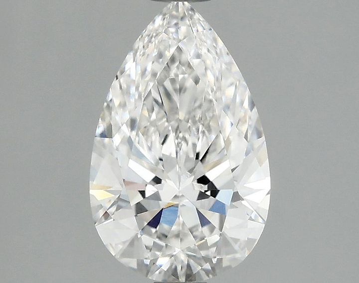 1.44 Carat Pear Shaped Ideal Cut VVS2 IGI Certified Lab Grown Diamond