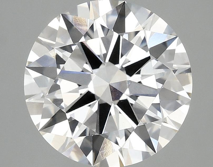 3.03 Carat Round Shaped Ideal Cut VVS2 IGI Certified Lab Grown Diamond