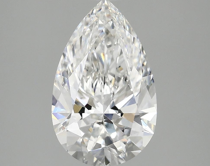 2.09 Carat Pear Shaped Ideal Cut VVS2 IGI Certified Lab Grown Diamond
