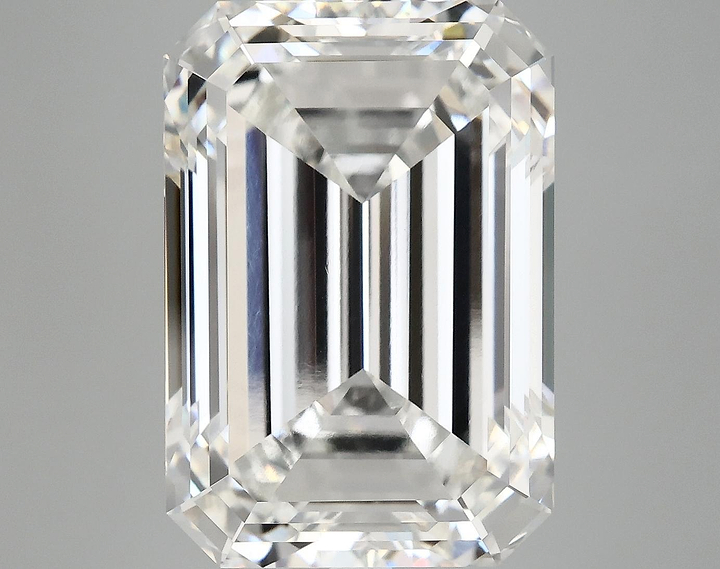 12.33 Carat Emerald Shaped Ideal Cut VVS2 IGI Certified Lab Grown Diamond