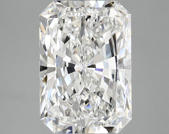 3.06 Carat Radiant Shaped Ideal Cut VVS2 IGI Certified Lab Grown Diamond