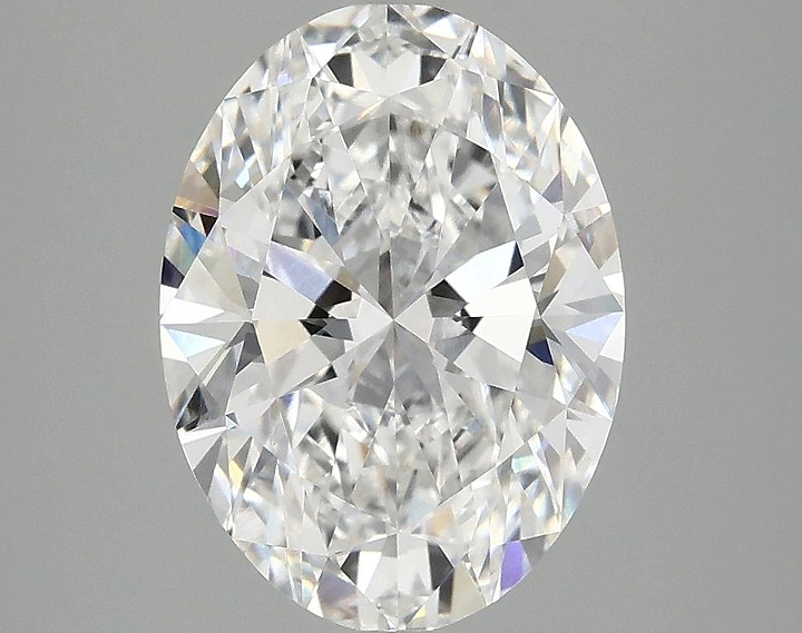 3.06 Carat Oval Shaped Excellent Cut VVS2 IGI Certified Lab Grown Diamond