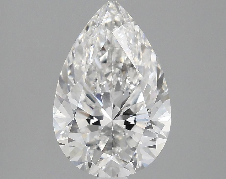 2.03 Carat Pear Shaped Excellent Cut VS2 IGI Certified Lab Grown Diamond