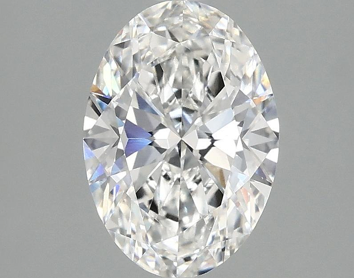 1.4 Carat Oval Shaped Ideal Cut VVS2 IGI Certified Lab Grown Diamond